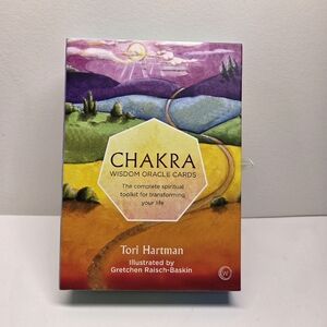 Chakra Wisdom Oracle Cards Tori Hartman In Like New Condition